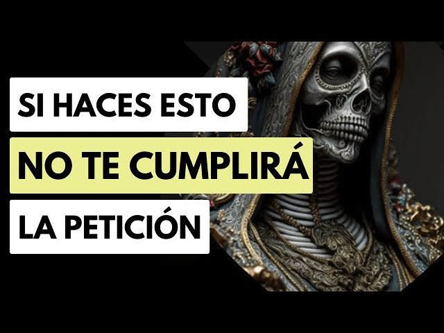 como pedirle dinero a la santa muerte