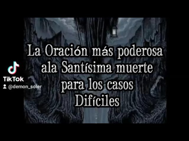 imagenes de la santa muerte con oraciones